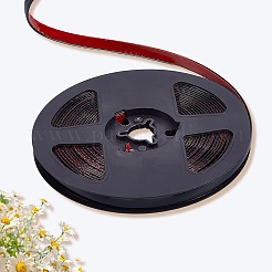 PVCプラスチックエッジバンディング  DIYテーブル用の粘着ベニヤエッジトリム  戸棚  家具  装飾トリム  ブラック  7.5x1.5mm  6 m /ロール&nbsp;FIND-WH20015-109C-03