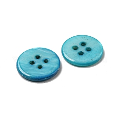 Freshwater Shell Buttons&nbsp;SHEL-C005-02B