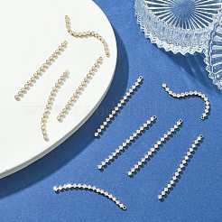 シェグレース 真鍮 マイクロパヴェ キュービックジルコニア ビッグペンダント  菱形チャーム  カドミウムフリーと鉛フリー＆ニッケルフリー  18KGP本金メッキ  50x2.5x2.5mm  穴：1.2mm&nbsp;XGRQ3P851-638G