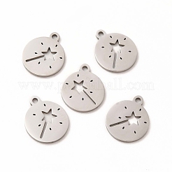 Non-Tarnish 201 Stainless Steel Charms&nbsp;STAS-E188-08P