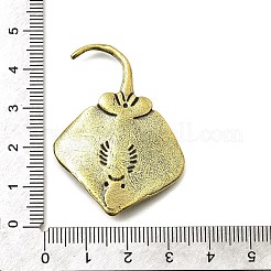 Brass Manta Ray Figurine Statue for Living Room Table Home Decoration&nbsp;DJEW-Q008-08AB