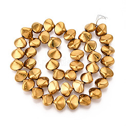 Electroplated Synthetic Non-magnetic Hematite Beads Strands&nbsp;G-T139-64C