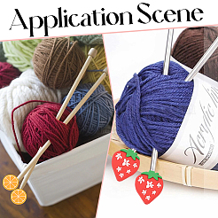 60Pcs ABS Plastic Knitting Crochet Locking Stitch Markers Holder&nbsp;DIY-SC0030-65