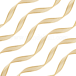 Gold Edged Polyester Ribbon&nbsp;OCOR-WH20018-12A-05