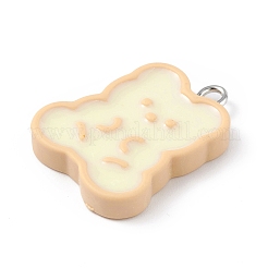 Opaque Resin Pendants&nbsp;RESI-D064-03P-05