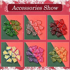 60Pcs 6 Colors Transparent Glass Bead Strands&nbsp;EGLA-FS0001-44