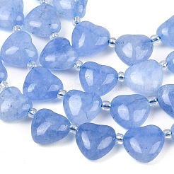 Natural White Jade Beads Strands&nbsp;G-NH0069-A04