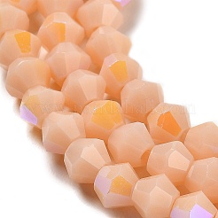 Opaque Solid Color Imitation Jade Glass Beads Strands&nbsp;LS-EGLA-A039-P4mm-L06