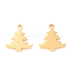Christmas 304 Stainless Steel Charms&nbsp;STAS-O142-18G
