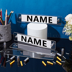 Acrylic Name Card Holders&nbsp;AJEW-WH0270-597C