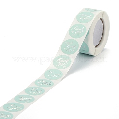 1 Inch Word Thank You Self Adhesive Paper Stickers&nbsp;X-DIY-M023-01