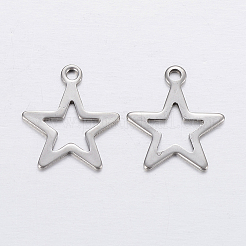 Tarnish Resistant 304 Stainless Steel Pendants&nbsp;STAS-P198-71