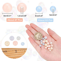 2 Strands 2 Style Natural Morganite Beads Strands&nbsp;G-CA0001-38