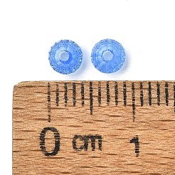プレシオサ®クリスタルビーズ  チェコクリスタル  双円錐形(451 69 302 ロンデル)  サファイア30050個  4mm  穴：0.8mm&nbsp;Y-PRC-BA4-30050