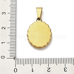 304 Stainless Steel Pendants&nbsp;STAS-Q343-06B-G