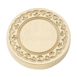 Flower Frame Brass Stamp Heads&nbsp;AJEW-M037-09G-05