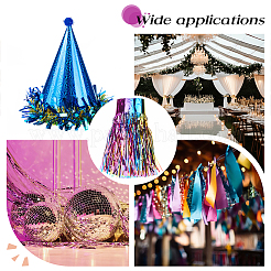 Plastic Foil Fringe Curtains&nbsp;DIY-WH0028-106A