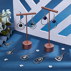 10 Pairs 5 Styles 304 Stainless Steel Dangle Earrings Making Kits&nbsp;EJEW-UN00028