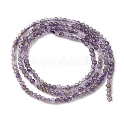 Natural Amethyst Beads Strands&nbsp;G-RM2025-A38-2mm