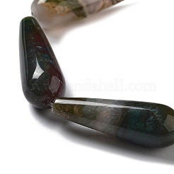 Natural Indian Agate Beads Strands&nbsp;G-P528-H06-01