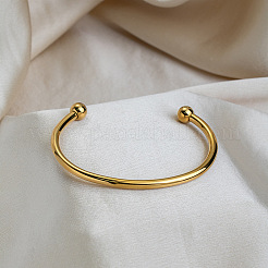 304 Stainless Steel Open Torque Cuff Bangles&nbsp;ND9011