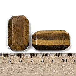 Natural Tiger Eye Pendants&nbsp;G-H325-03D