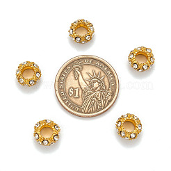 Alloy Rhinestone European Beads&nbsp;X-CPDL-H997-3