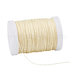 Waxed Polyester Cord&nbsp;YC-WH0018-01B