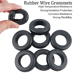 12Pcs Rubber Environmental Protection Two-sided Protective Coil&nbsp;FIND-CN0002-58B