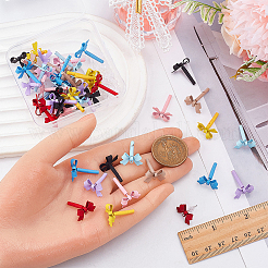 48Pcs 8 Colors Alloy Stud Earring Findings&nbsp;EJEW-SP0001-22