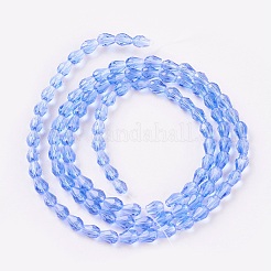 Faceted Glass Beads Strands&nbsp;GLAA-A036-F08
