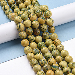 Natural Verdite Stone Beads Strands&nbsp;G-C242-03D