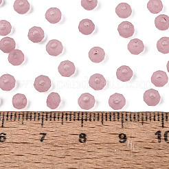 FGB Frosted Transparent Glass Seed Beads&nbsp;SEED-N013-04A-06