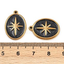 304 Stainless Steel Enamel Pendants&nbsp;STAS-I352-05G-03