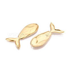 304 Stainless Steel Whale Big Pendants&nbsp;X-STAS-T069-16G