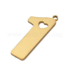 201 Stainless Steel Pendants&nbsp;SA-CBA0460-10G