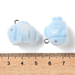 Ocean Theme Flocking Opaque Resin Pendants&nbsp;RE-CBA4F9B-07A
