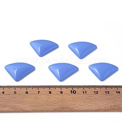 オペークアクリルカボション  三角形  コーンフラワーブルー  19.5x28x5mm  約354個/500g&nbsp;MACR-S373-144-A02