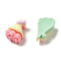 Opaque Resin Cabochons&nbsp;RESI-B017-01C