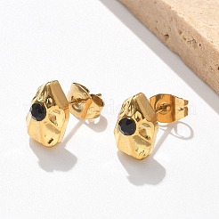 304 Stainless Steel Stud Earrings&nbsp;EJEW-F361-08G