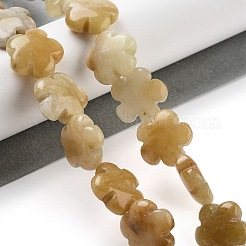 Natural Topaz Jade Beads Strands&nbsp;G-F769-J01-01