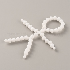 プラスチックアクションフィギュア可動スケルトン  人形作り用品  ホワイト  110~112x86~87x7mm&nbsp;DIY-WH0386-65A