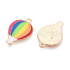 Rainbow Color Pride Alloy Enamel Pendants&nbsp;ENAM-K067-11