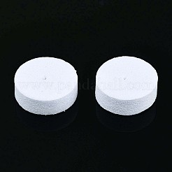 低反発イヤリングパッド  ピアスキャッチ用  ピアスバックキャッチ  ホワイトスモーク  12~13x12~13x4~5mm  穴：1mm  約1190個/50g&nbsp;X-KY-T017-01-A01