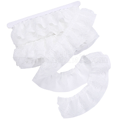 10Yards Polyester Lace Ribbon&nbsp;OCOR-PH0036-45B
