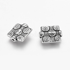 Tibetan Style Alloy Rectangle Beads&nbsp;LF0660Y