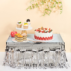Plastic Foil Fringe Curtains&nbsp;DIY-WH0028-106B
