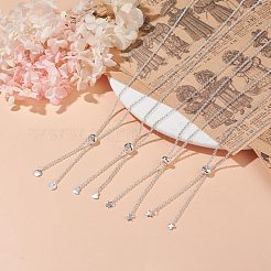 304 Stainless Steel Rolo Chains Necklace&nbsp;NJEW-JN03811