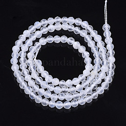 Natural Rainbow Moonstone Beads Strands&nbsp;G-R465-02B