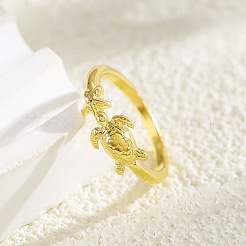 Brass Cuff Open Rings for Women&nbsp;WG48137-02